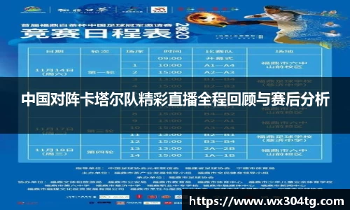 中国对阵卡塔尔队精彩直播全程回顾与赛后分析